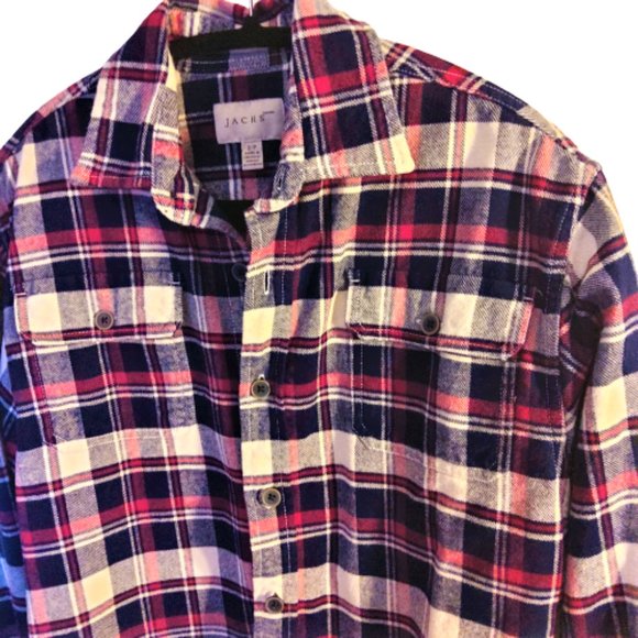 Jachs cozy & comfy plaid cotton flannel shirt - Picture 7 of 12